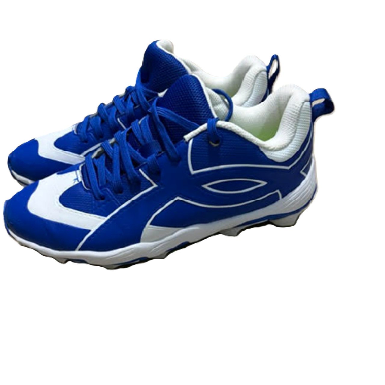 Under Armour Leadoff Icon Low RM Boys' Baseball Cleat, Royal Blue, Size 6Y