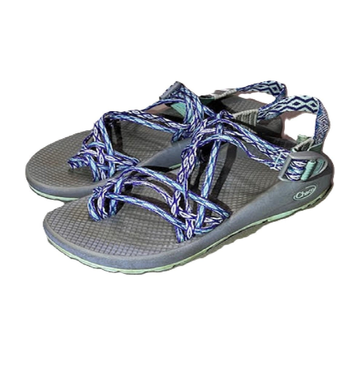 Chaco ZX/2 Women's Water Sandals Gray/Blue US 8 BM1