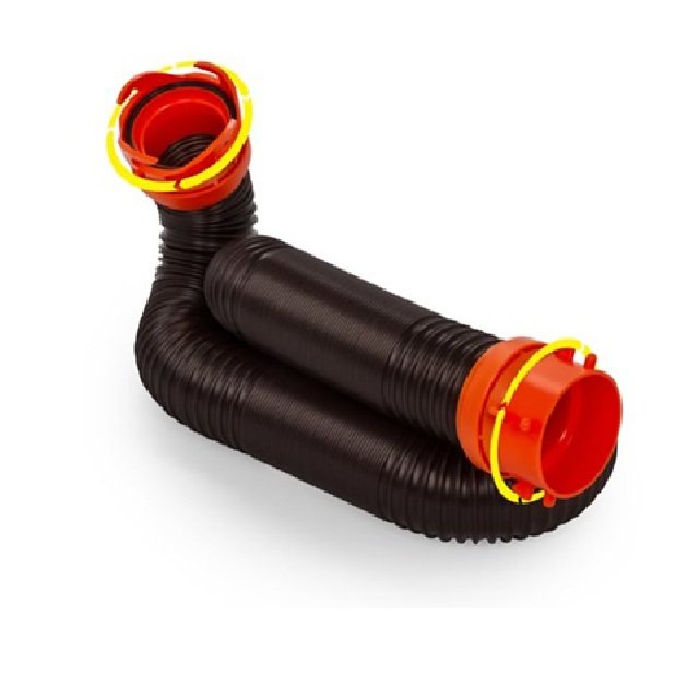 Camco RhinoFLEX 10' Sewer Hose Extension w/Swivel Bayonet & Lug