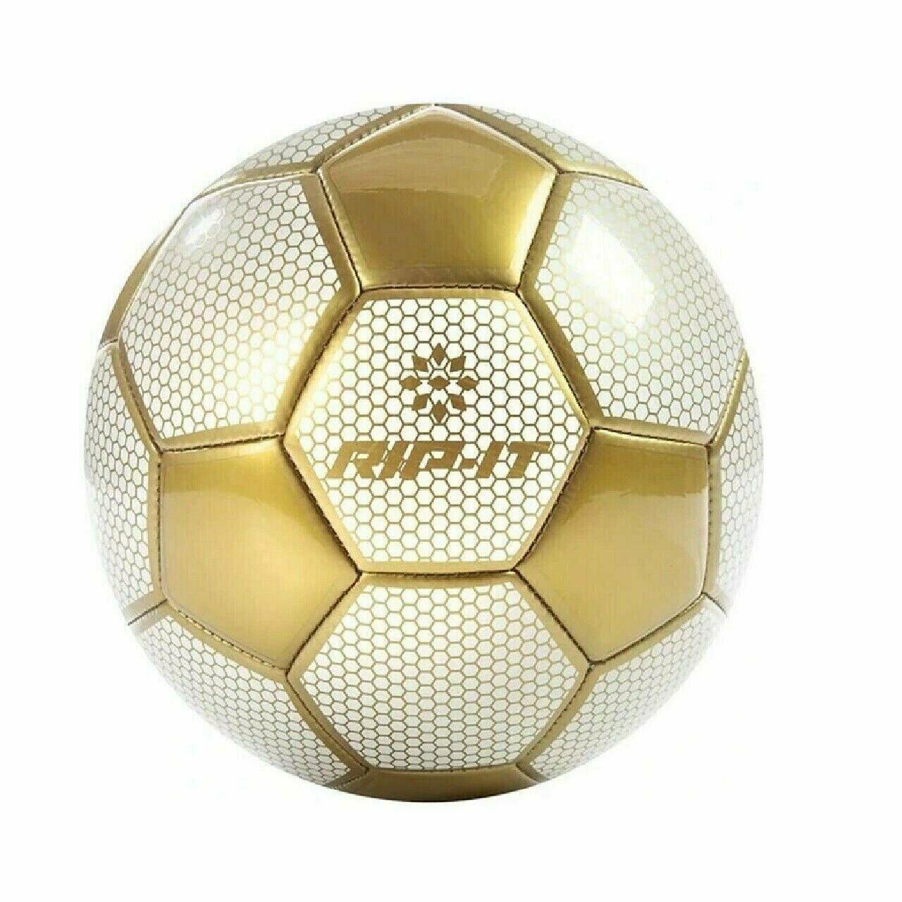 Rip It Pro Training Soccer Ball Women's White/Gold Size 5