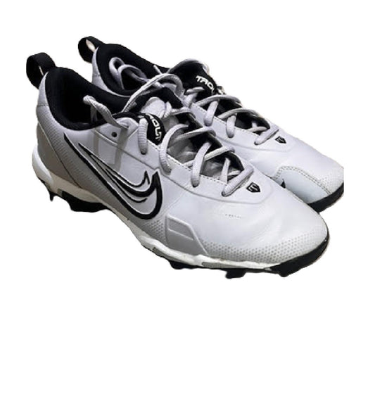 Nike Force Trout 9 Keystone GS Baseball Cleats-Gray size 6Y