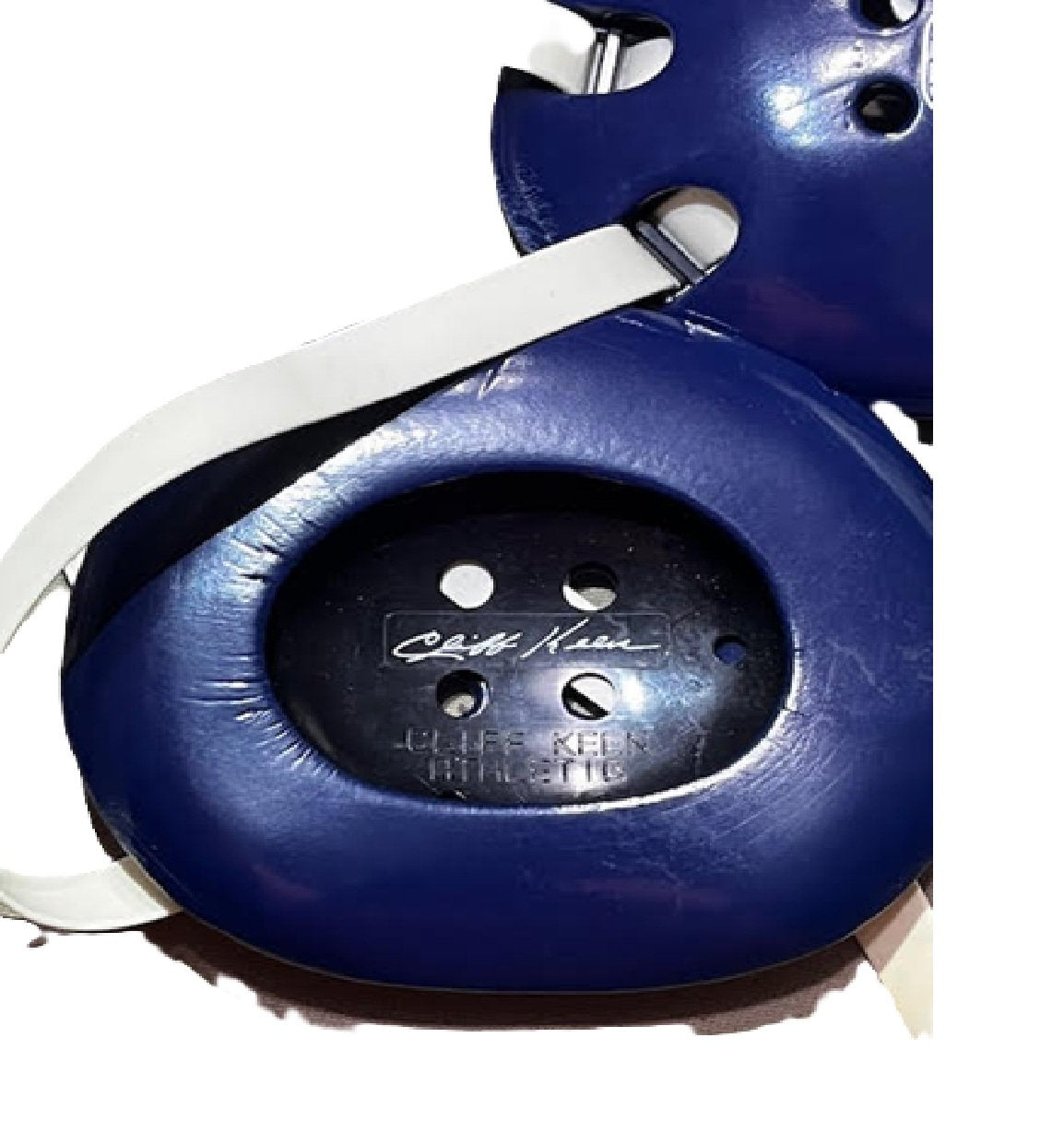 Cliff Keen Signature Wrestling Headgear Navy-preowned good condition-BM1