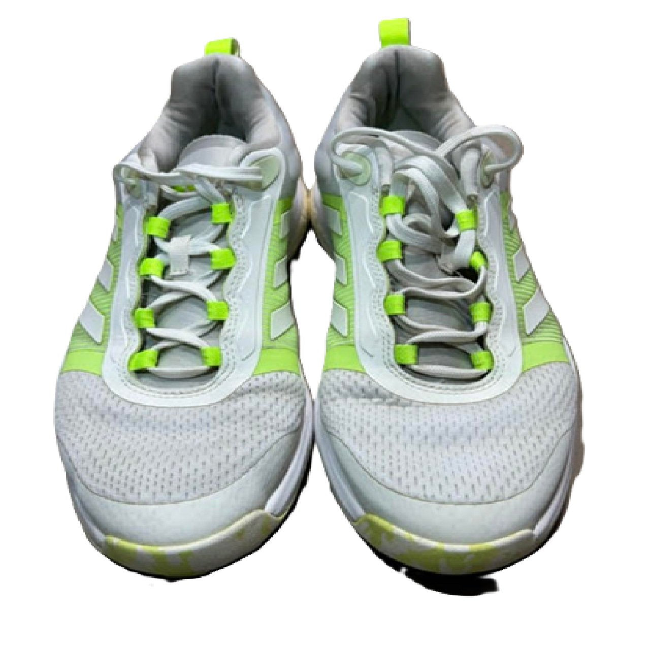 adidas Zoysia Spikeless Women's Golf Shoe US 7 Cloud White/Lucid Lemon-BM1