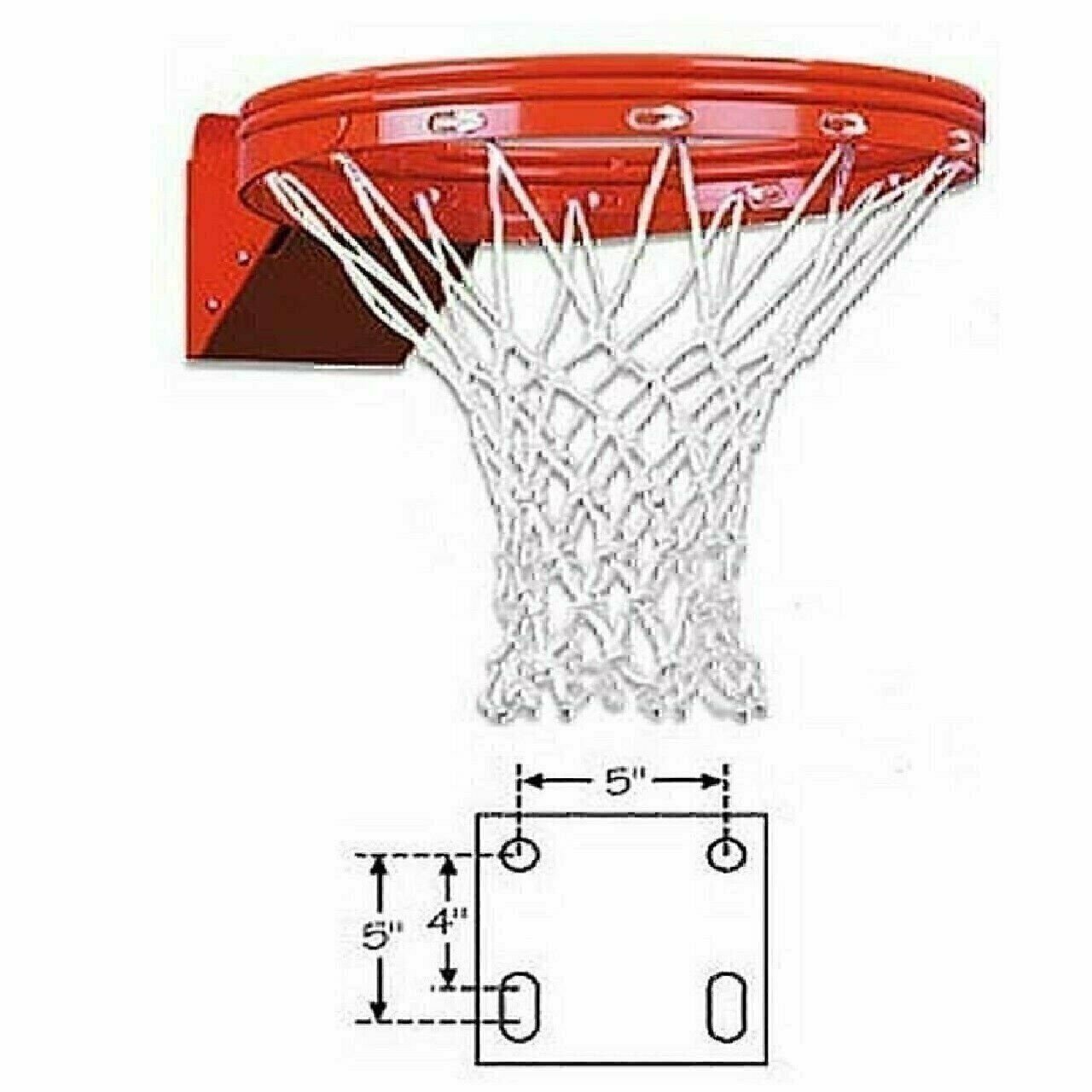 First Team FT187D Super-Duty Double Rim | Basketball Rim Flex Rim