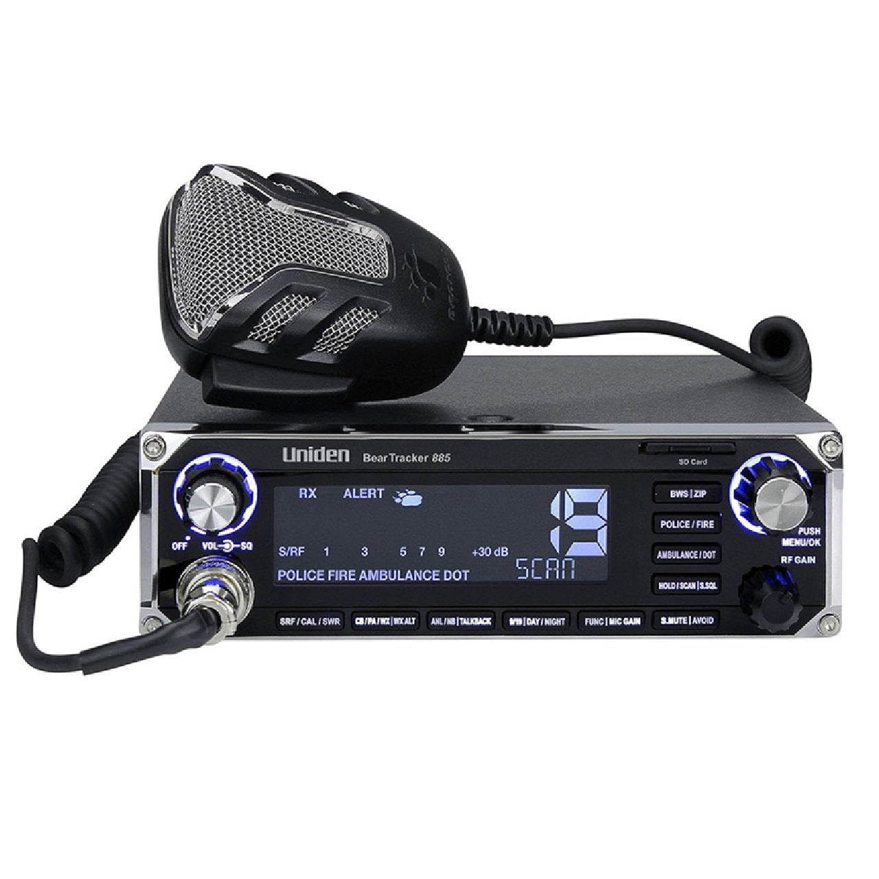 Uniden BearTracker 885 Hybrid CB Radio