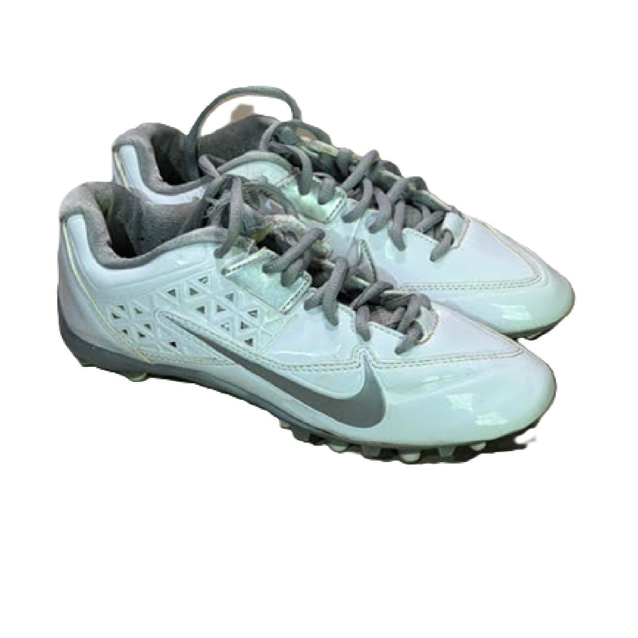 Nike Speedlax 4 Women's Lacrosse Shoe US 7 White/Silver BM1