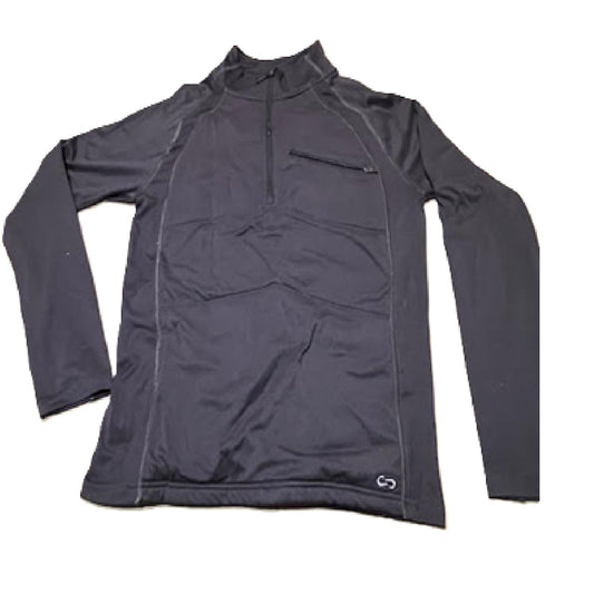 OROS Solarcore Explorer 1/4 Zip Pullover Jacket Size SMALL Black BM1