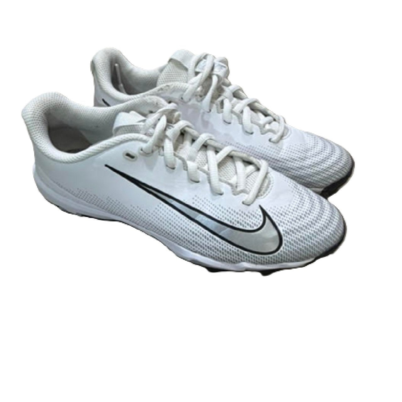 Nike Vapor Shark 3 Low Top Football Cleat White/Gray 5Y BM1