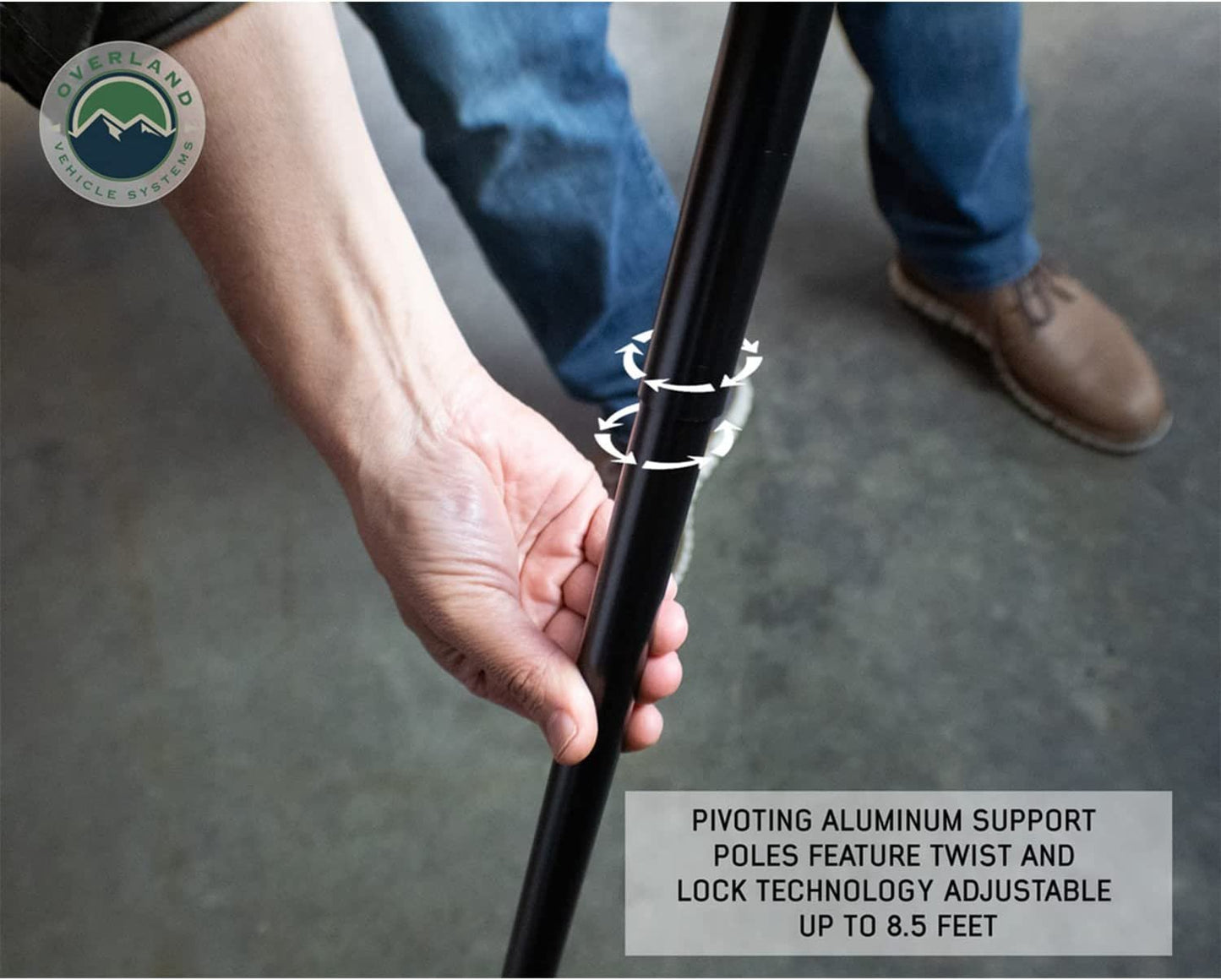 Overland Vehicle Systems Vehicle Nomadic Awning 4.5’