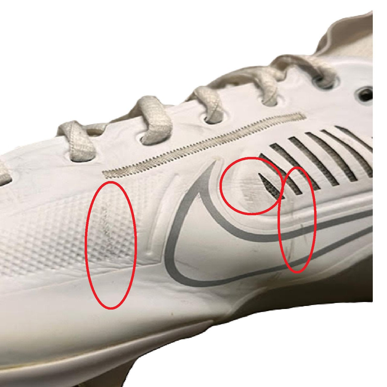 Nike Vapor Edge Pro 360 (2) Football Cleats (DA5456-102) US 13 BM1