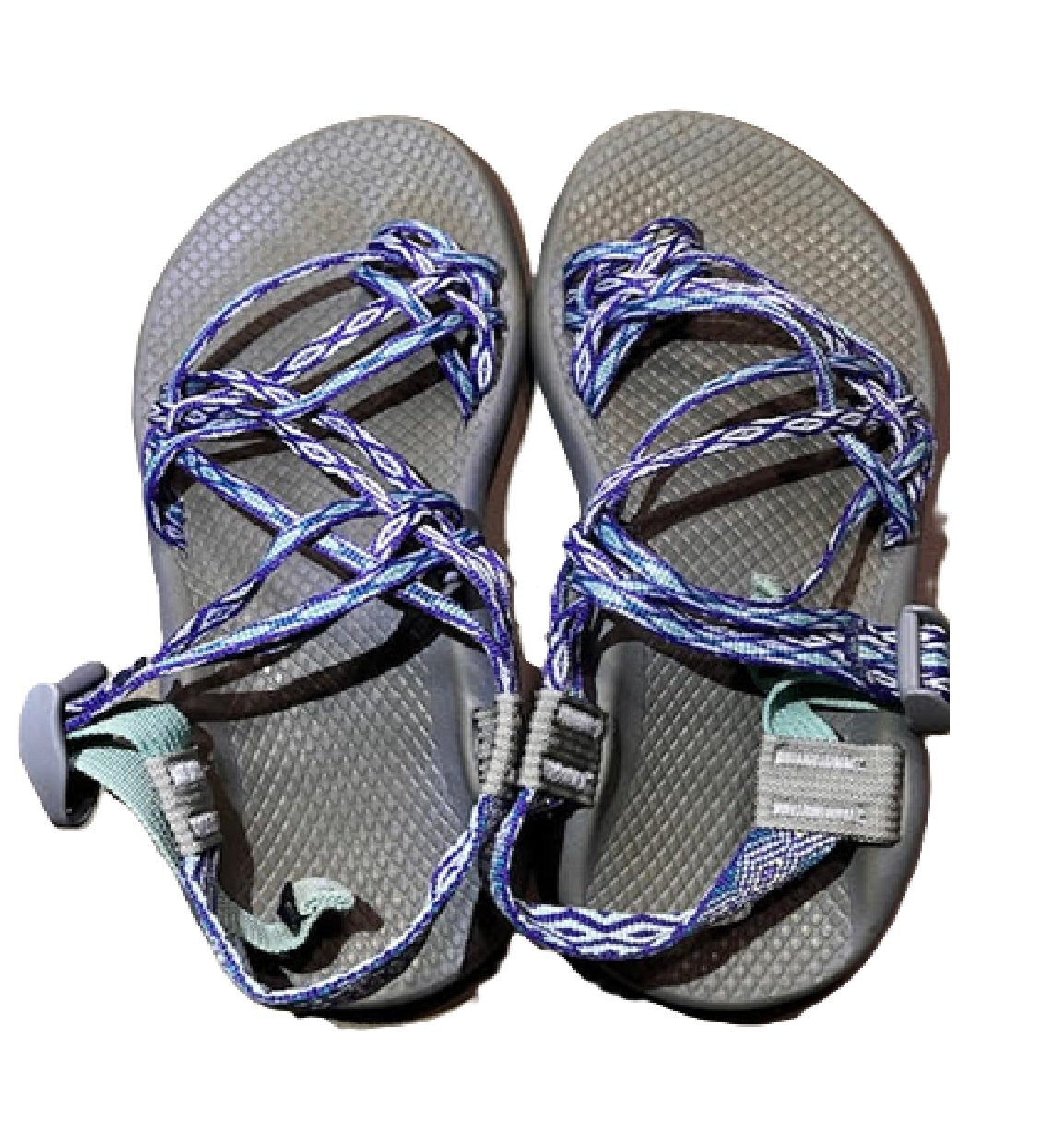 Chaco ZX/2 Women's Water Sandals Gray/Blue US 8 BM1