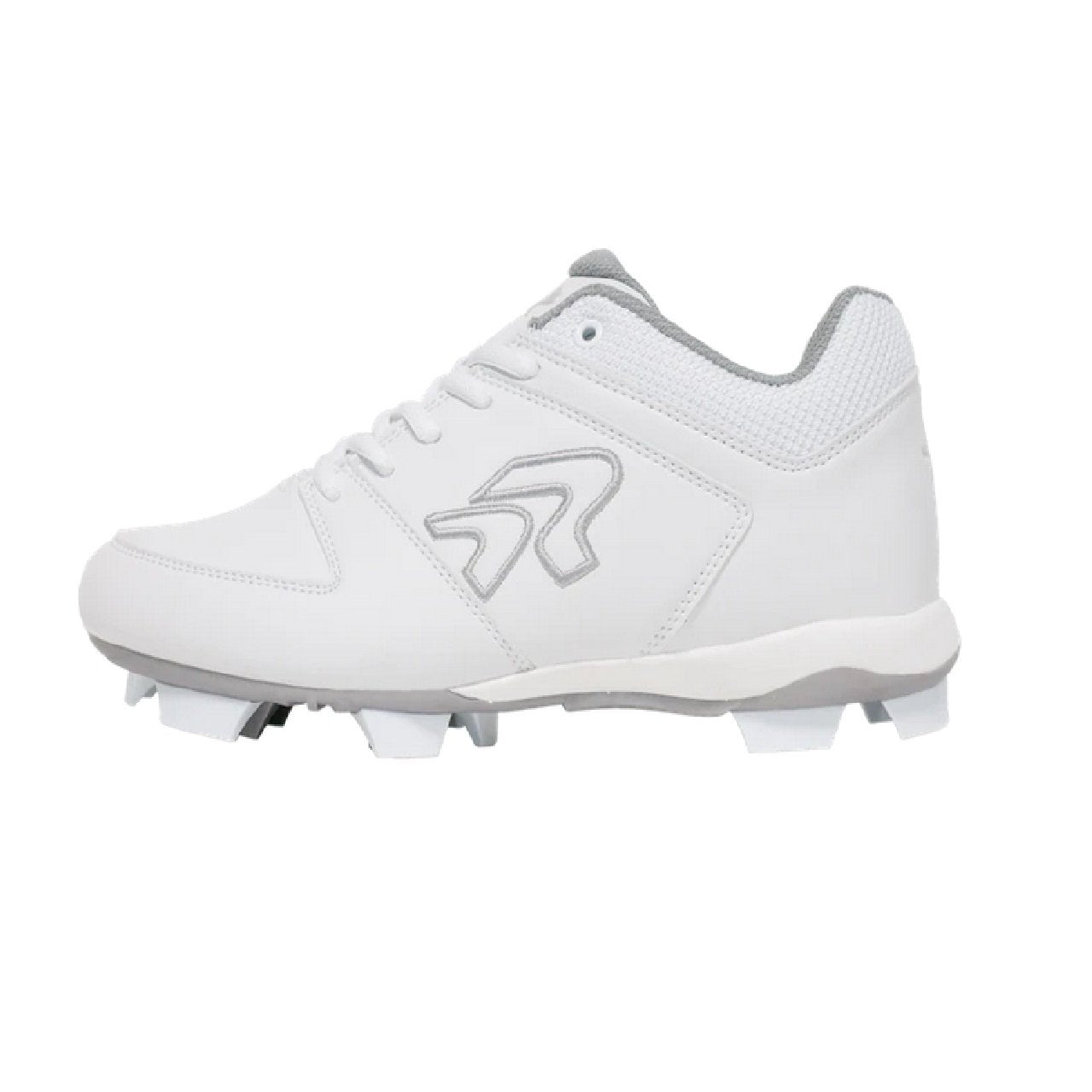 Ringor Flite Molded Women's Softball Cleats- White