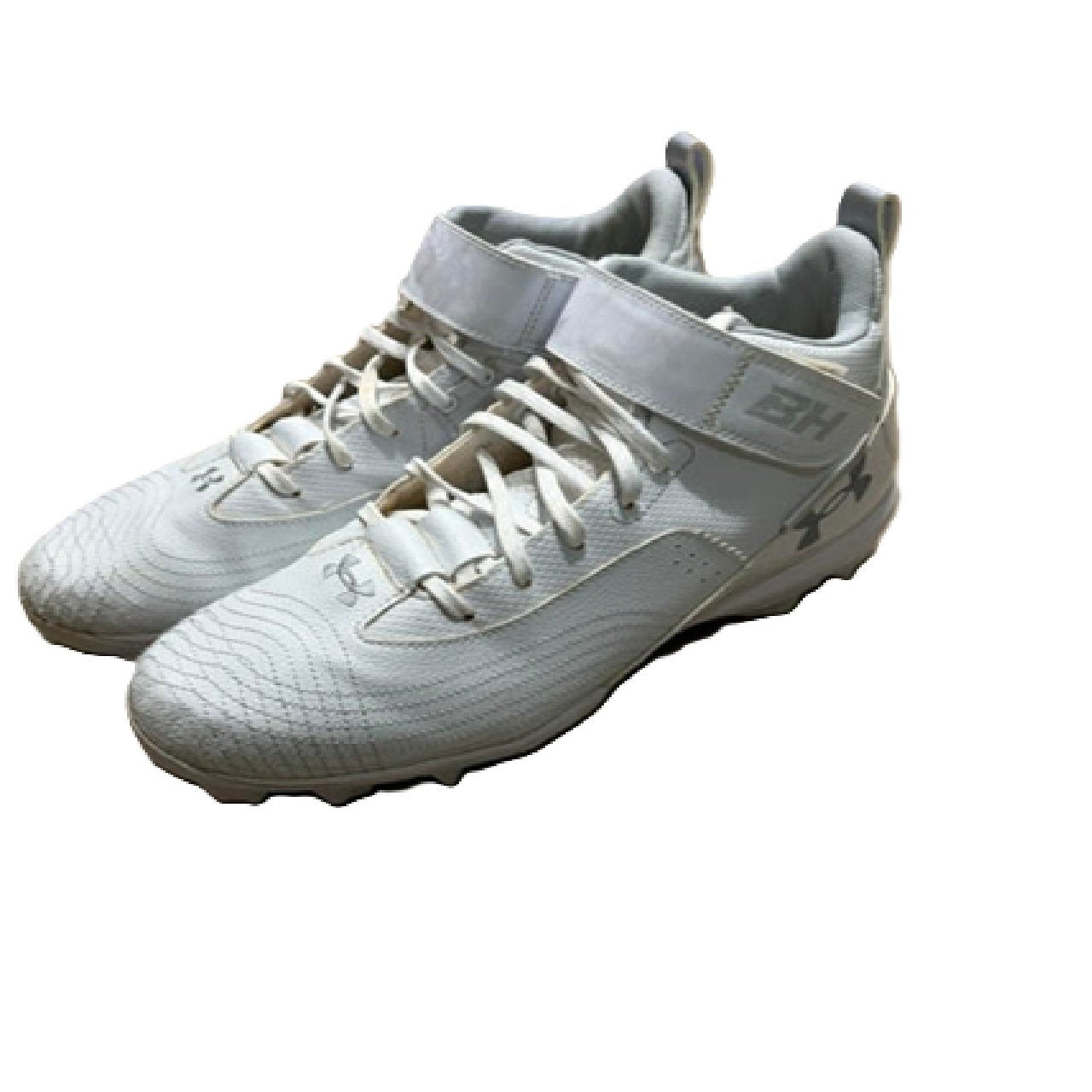 Under Armour Harper 7 Mid RM Baseball Cleat US 10.5 White BM1