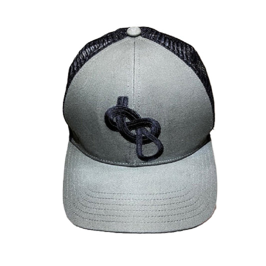 Mountain Hardware Trucker Style hat with Climbing Rope Knot Logo BM1