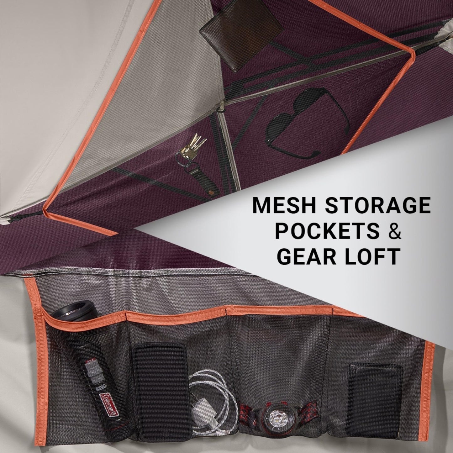 Coleman 6-Person Skydome™ Camping Dome Tent - Blackberry (2207024)