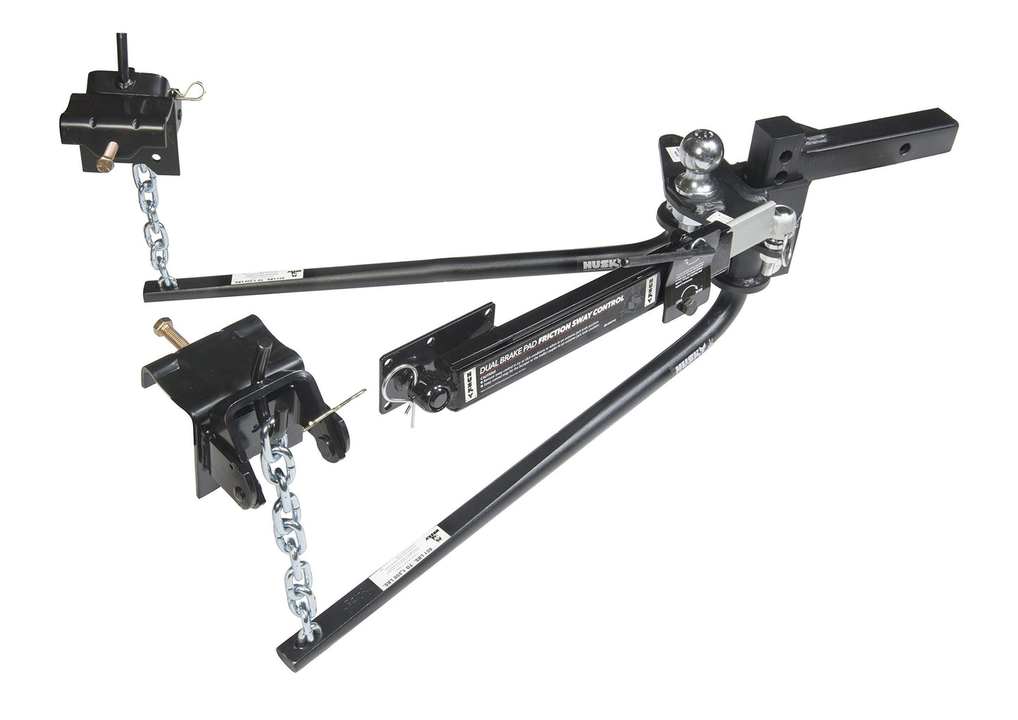 HUSKY TOWING Weight Distribution Hitch; Round Bar; 500 to 800 # TW