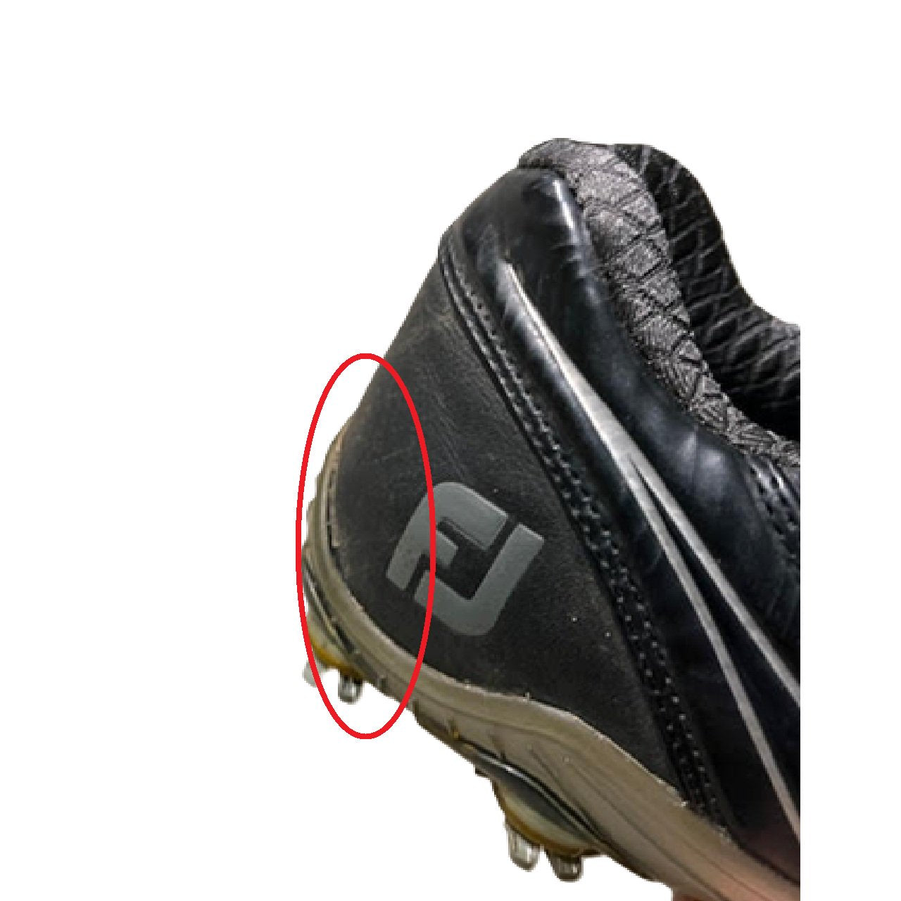 Footjoy D.N.A. 2.0 Golf Shoe (Dryjoy) Black Men's 9.0 M  BM1