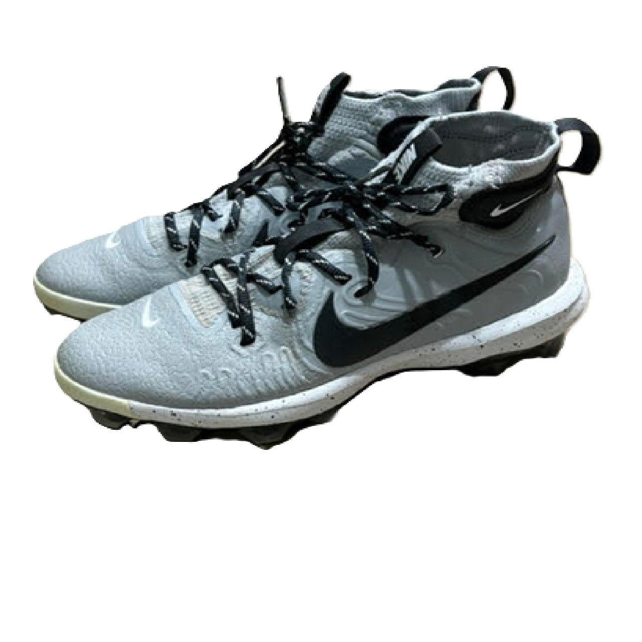 Nike Alpha Huarache NXT MCS Baseball Cleats Gray US 8 BM1