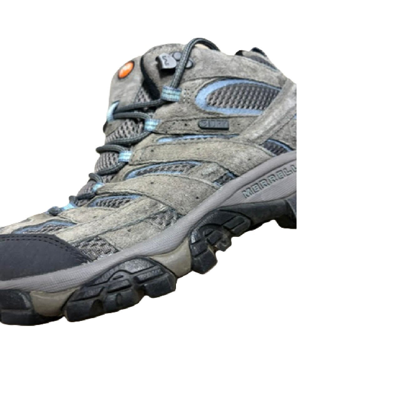 Merrell Women's Moab 2 Mid Waterproof Hiking Boot - Granite, Size 9.5