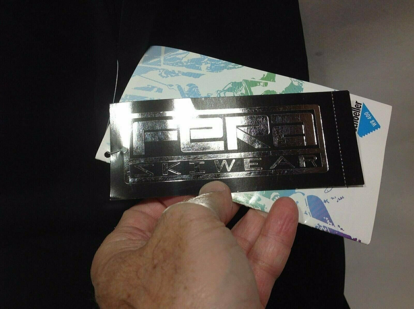 Fera Skiwear Cat suit Schoeller WB 400 Black Size 6R  1/4 zip front stirrups