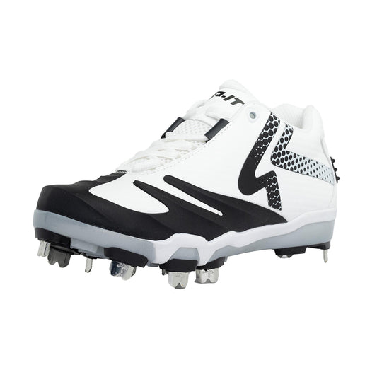 Ringor SwiftStep Pro Metal Softball Cleat |Spike Womens White