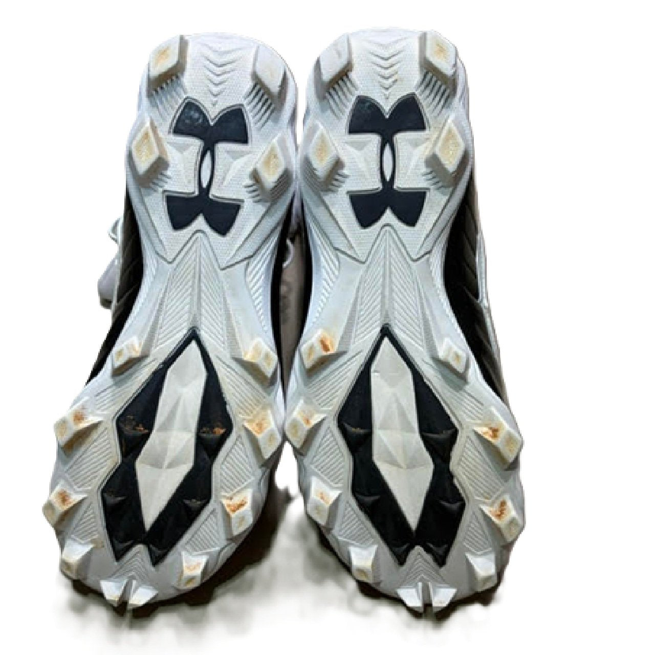 Under Armour Highlight RM Mid-Top Football Cleats US 8.5 Black White BM1