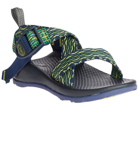 Chaco Z/1 Ecotread Rio Green Kids Waterproof Sport Sandals, Size 5 (J180045) BM1