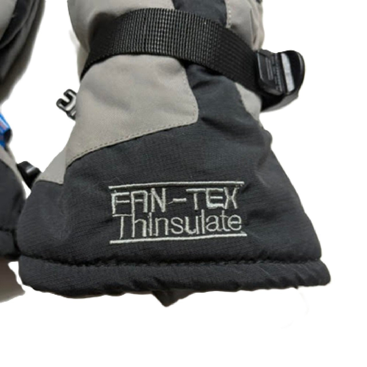 Exski Waterproof 3-Finger Fan-Tex Ski / Snowboard Glove Size Women Large Grey BM1