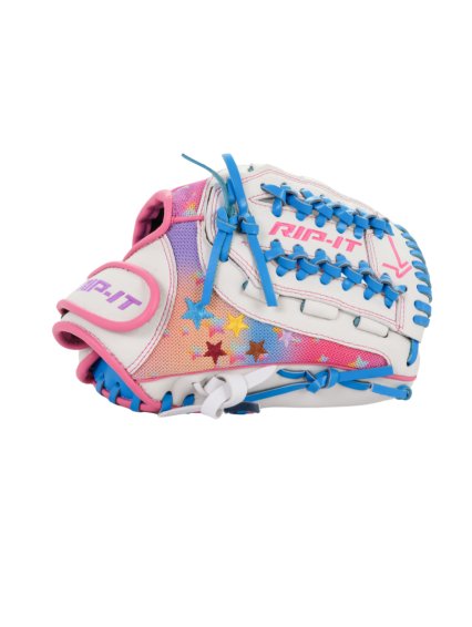 Rip It Girls Play Ball Starlight Softball Fielders Glove - 11"