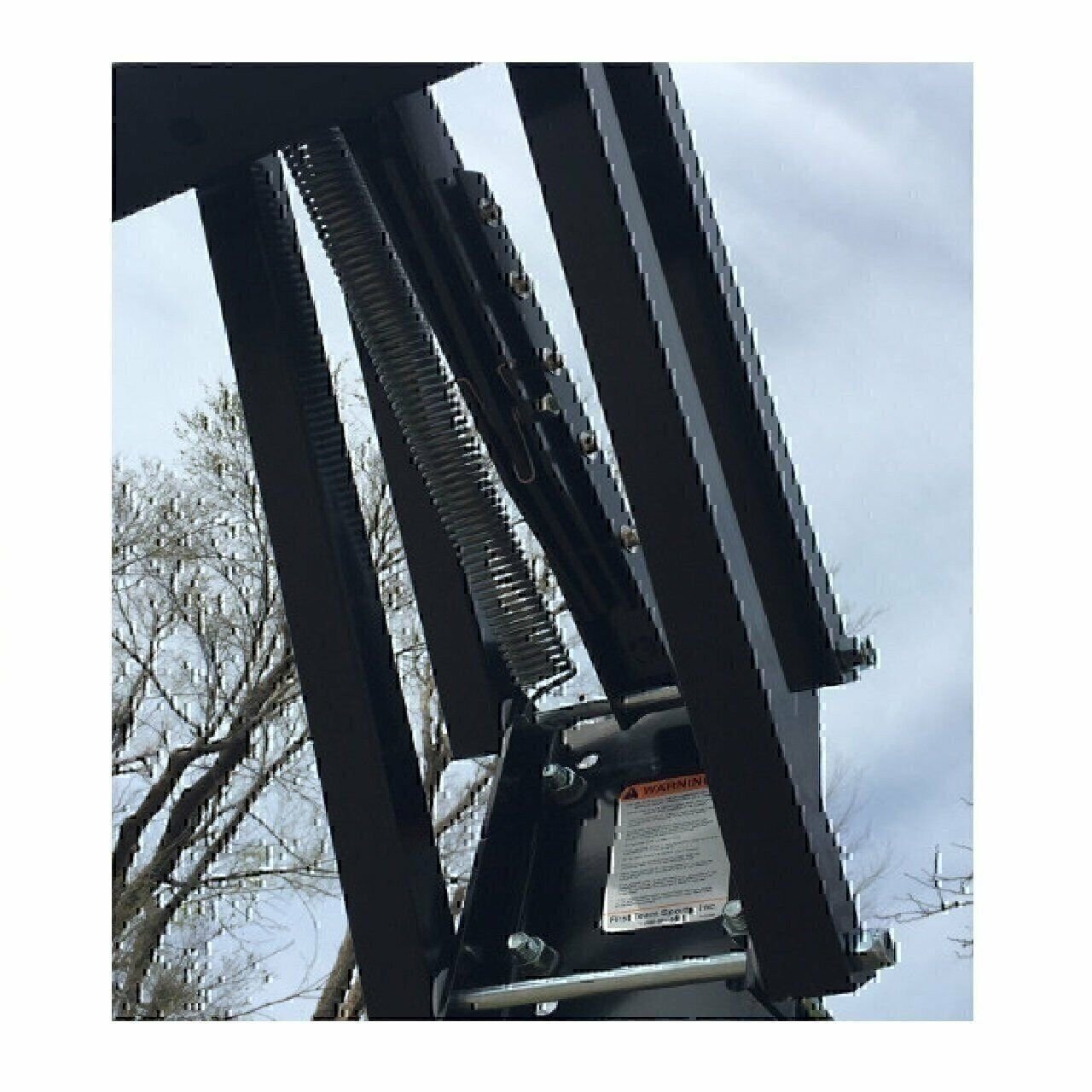 First Team Champ Turbo Basketball Goal Adjustable- Bolt Down- w/36x54 Glass