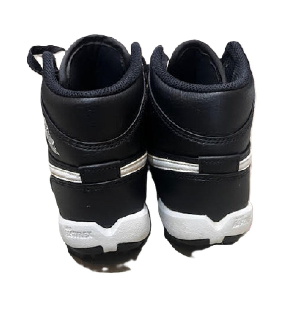 Nike Air Jordan 1 Baseball Cleats Mid Cut 3.5Y Black/White