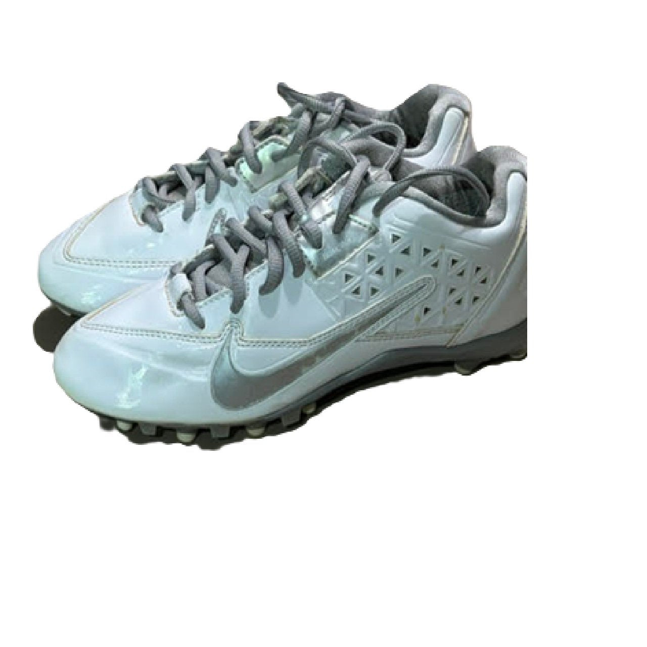 Nike Speedlax 4 Women's Lacrosse Shoe US 7 White/Silver BM1