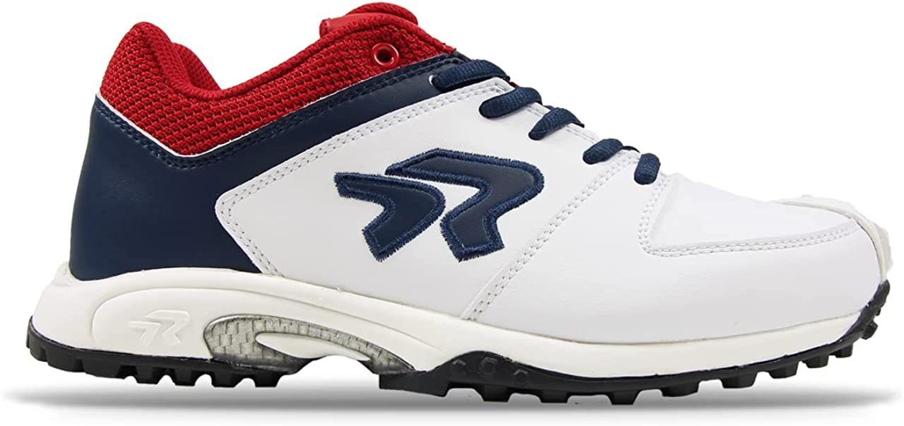 Ringor | Flite Softball Pitching Turf Shoe | American Spirit | Womens Lightweight Durable Softball Shoe