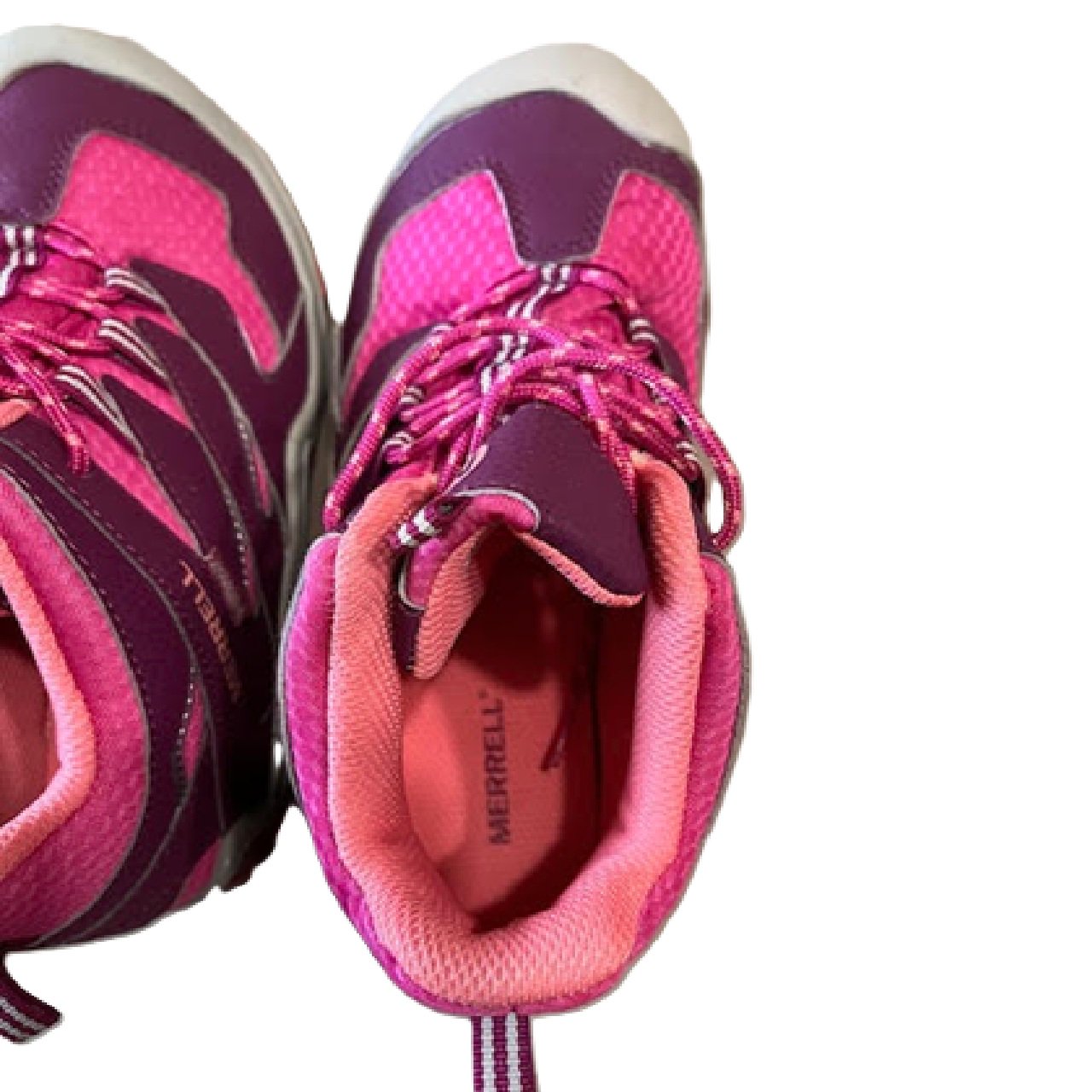 Merrell M-Chameleon 7 Waterproof Access Mid Hiker Berry  Girls 4.5M