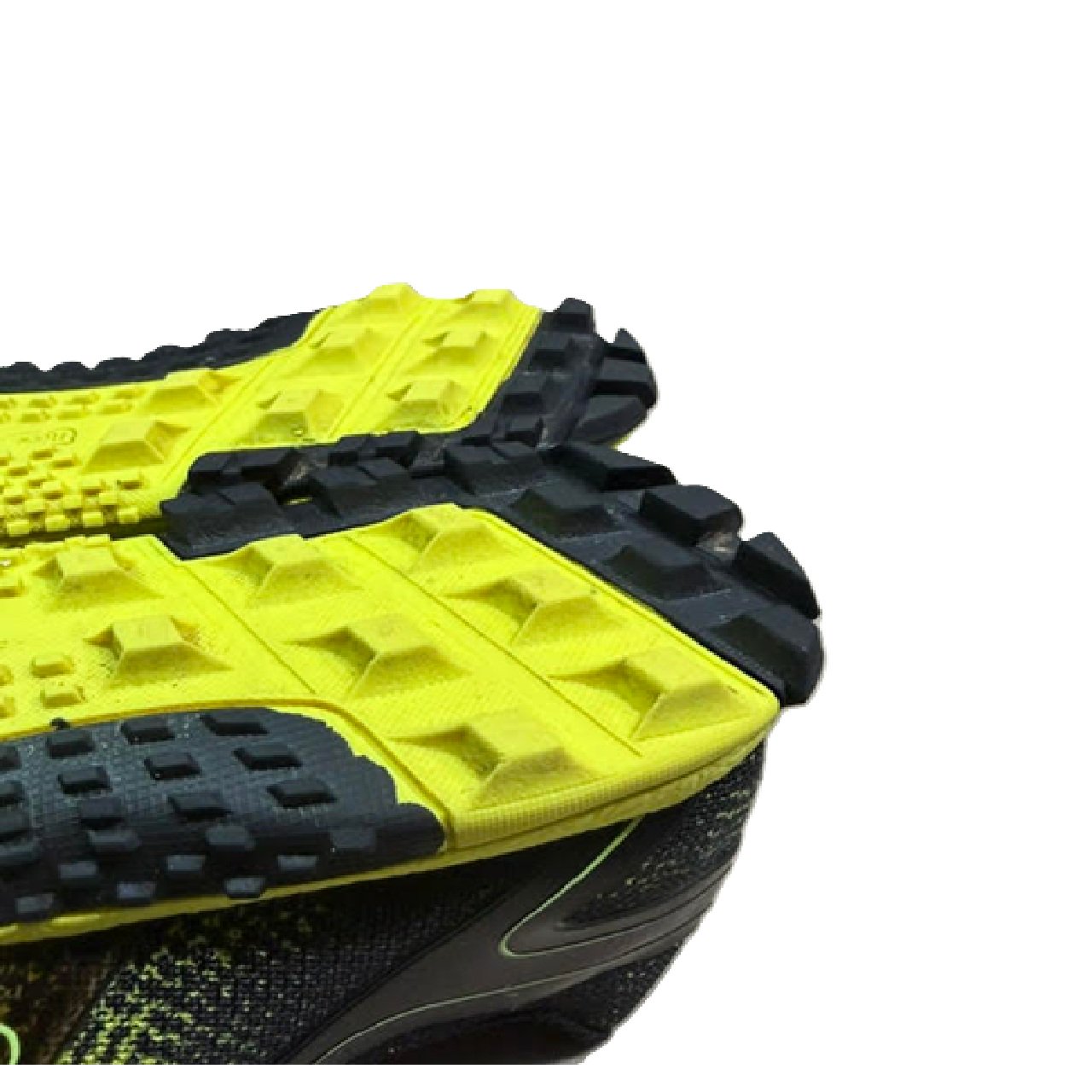 Reebok All Terrain Super Lightweight Trail Running Shoe US 11 - Black/Neon Yellow BM1