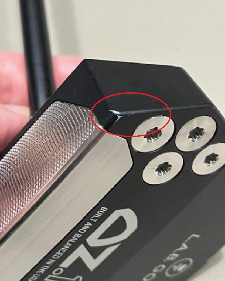 LAB Golf OZ.1i Lie Angle Balanced Putter w/Insert| 35" Right Hand-Used