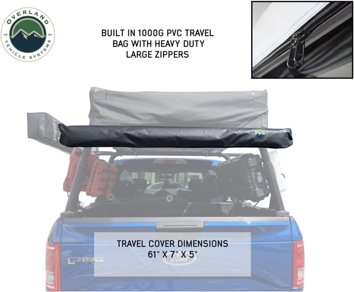 Overland Vehicle Systems Vehicle Nomadic Awning 4.5’