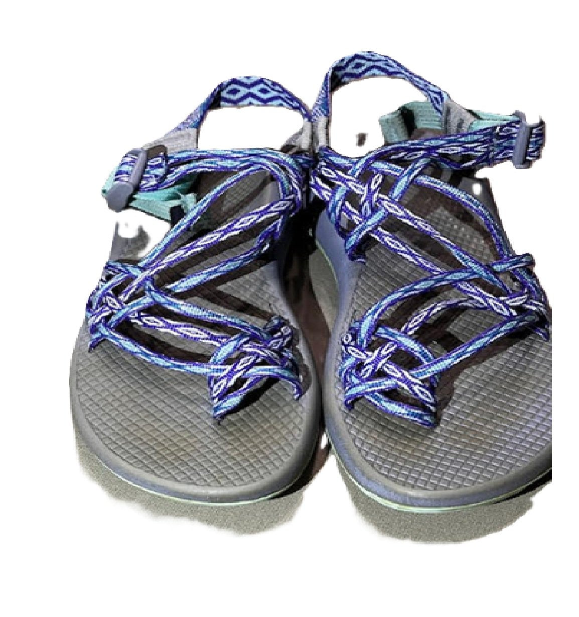 Chaco ZX/2 Women's Water Sandals Gray/Blue US 8 BM1
