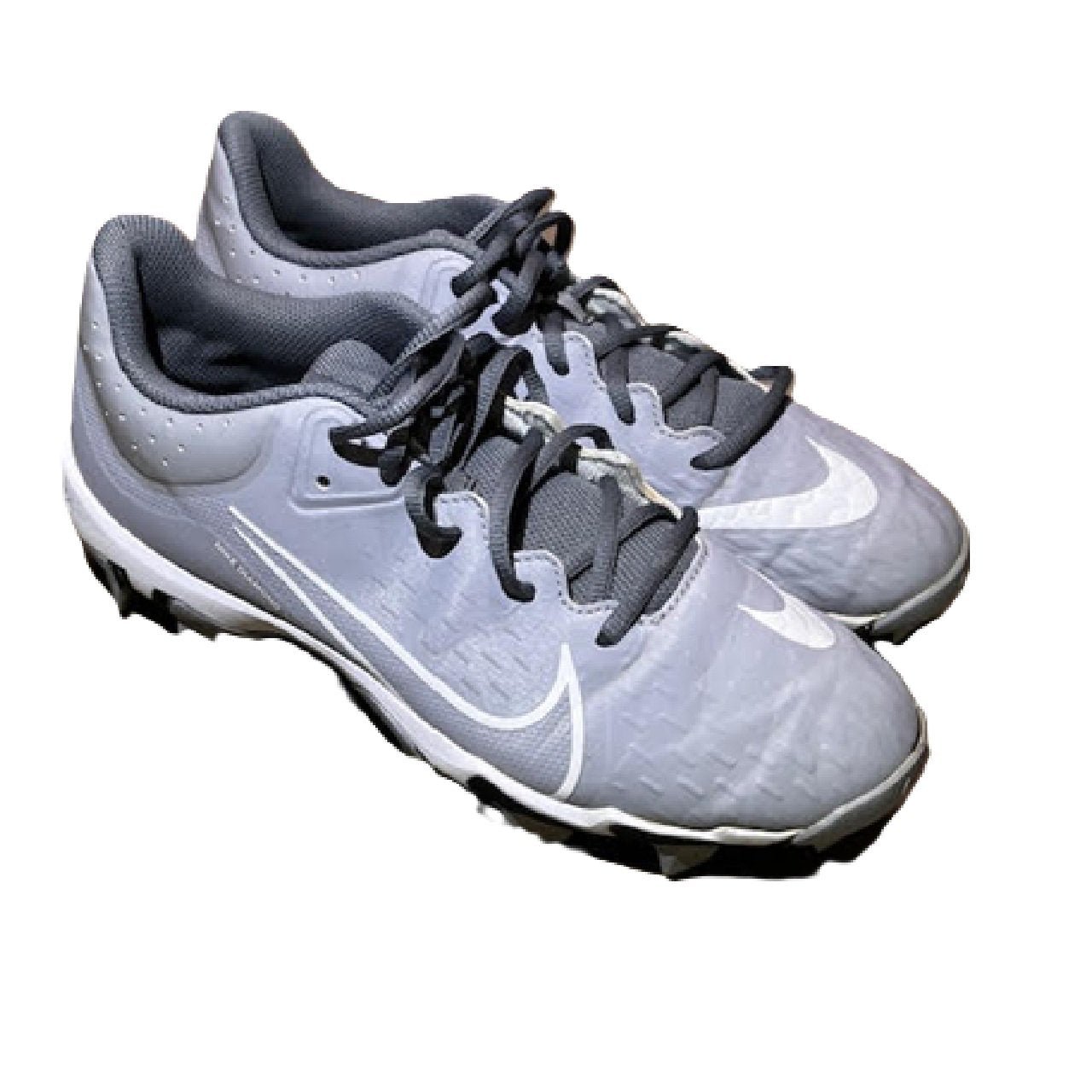 Nike Hyperdiamond 4 Keystone Softball Cleats Women's 8.5 Gray BM1