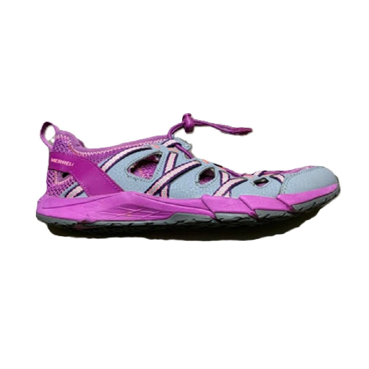 Merrell Kids' Hydro Choprock Shandal (Grey/Purple) 3M  BM1