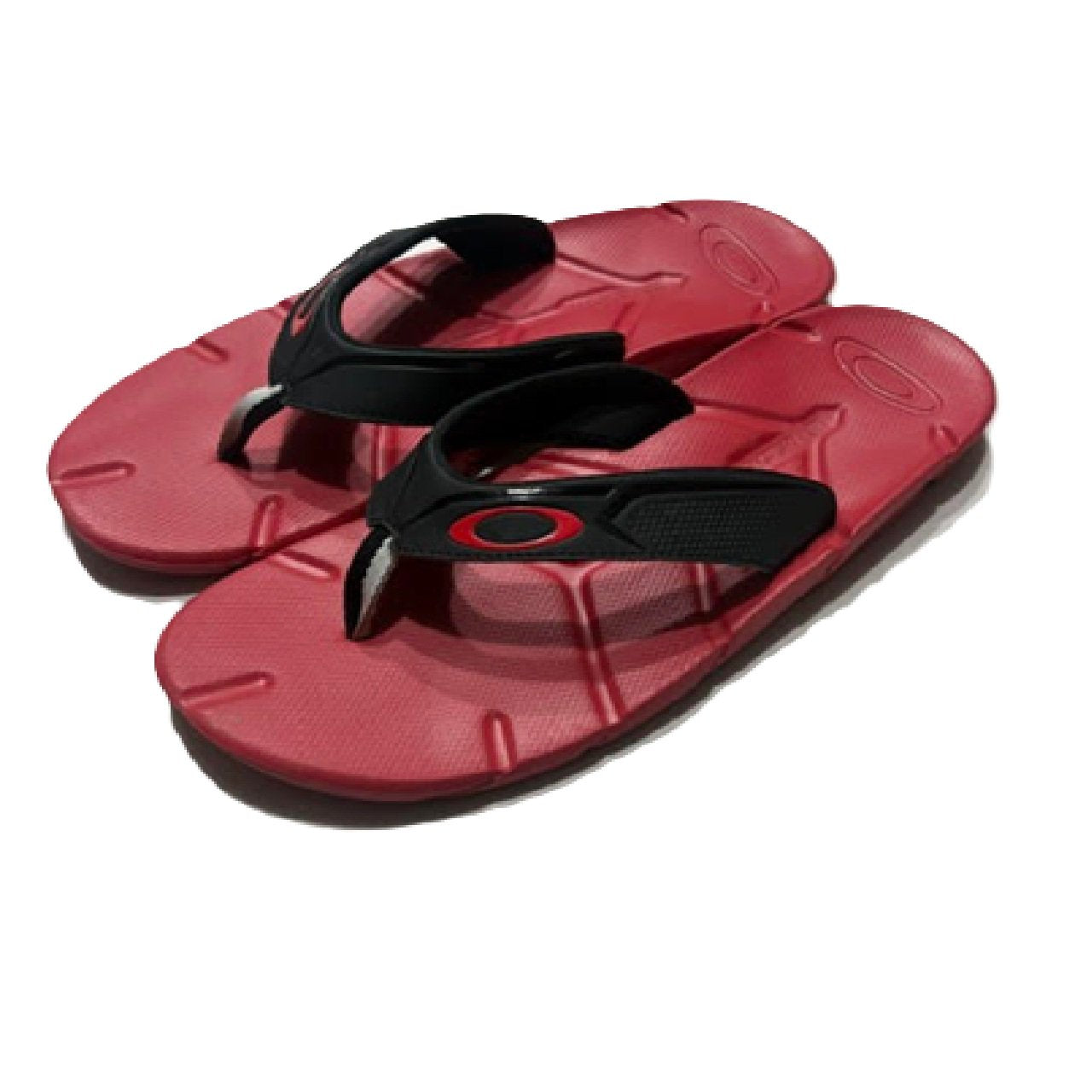 OAKLEY Factory Lite Sandal Thong Flip Flop Red Foam Summer Mens Size 11 BM1