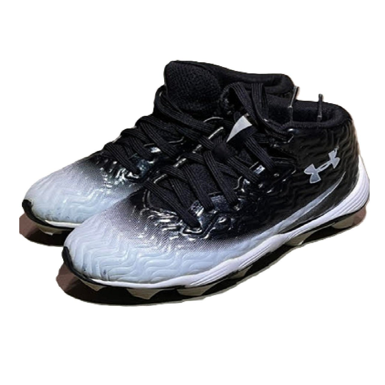 Under Armour Spotlight Hammer RM Jr Football Cleats 13K BM1