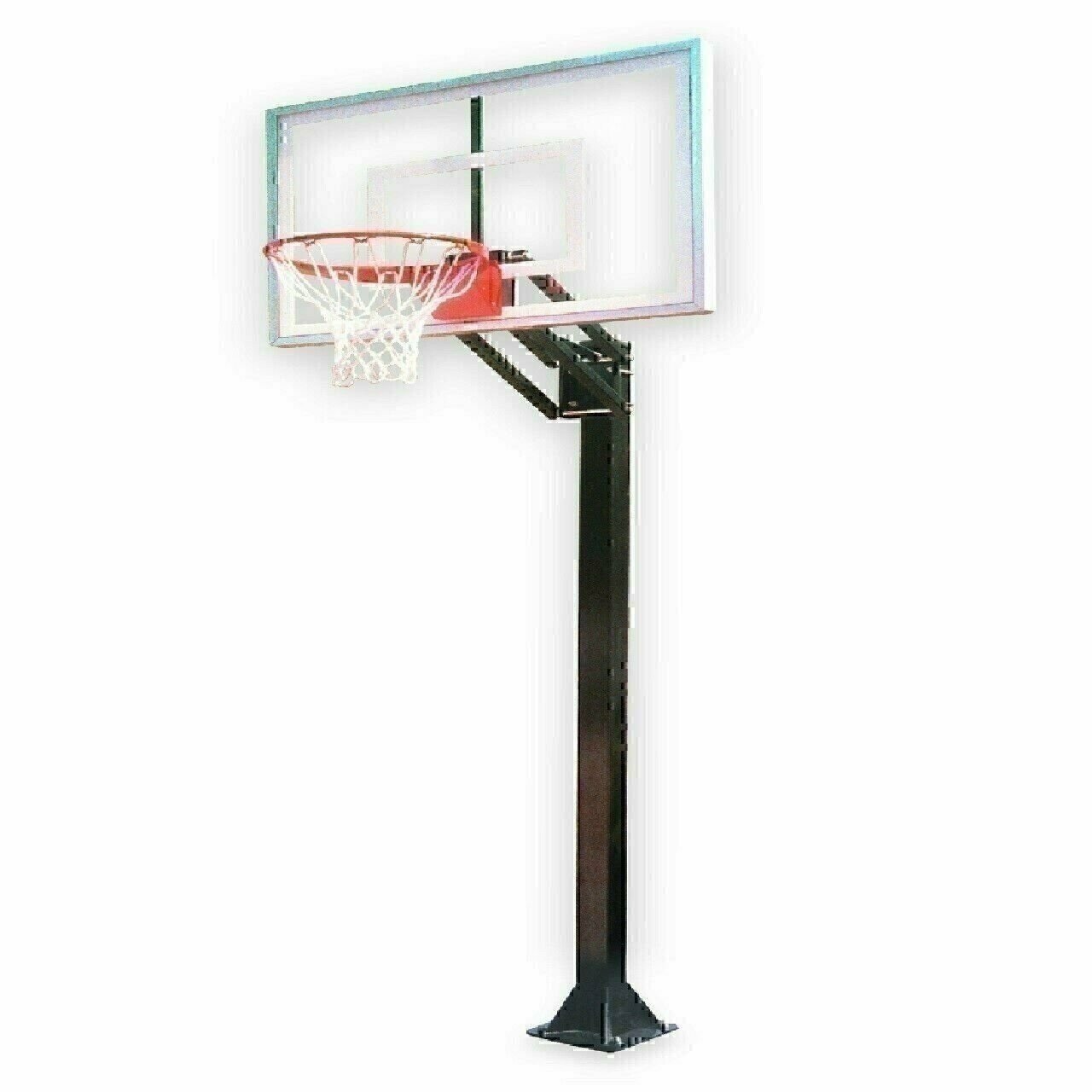 First Team Champ III w/36x54 acrylic Basketball Goal Adjustable Height Bolt Down