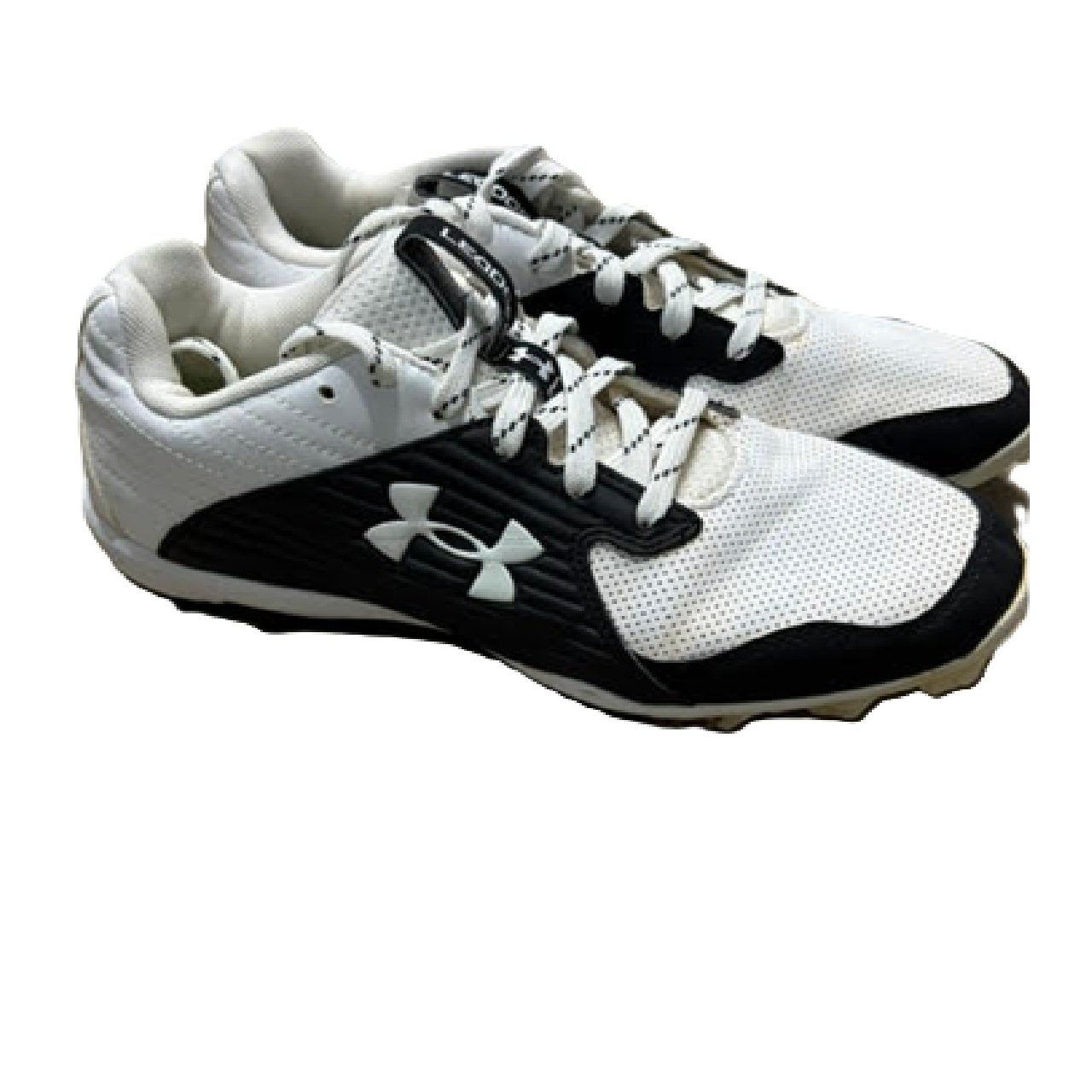 Under Armour Leadoff Low RM Jr. Youth Baseball Cleat - Black/White US 5.5Y