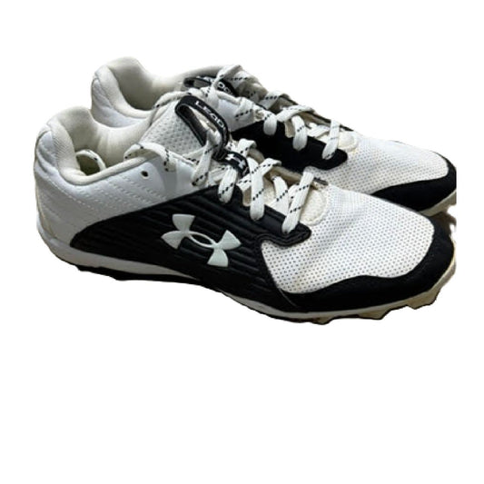 Under Armour Leadoff Low RM Jr. Youth Baseball Cleat - Black/White US 5.5Y