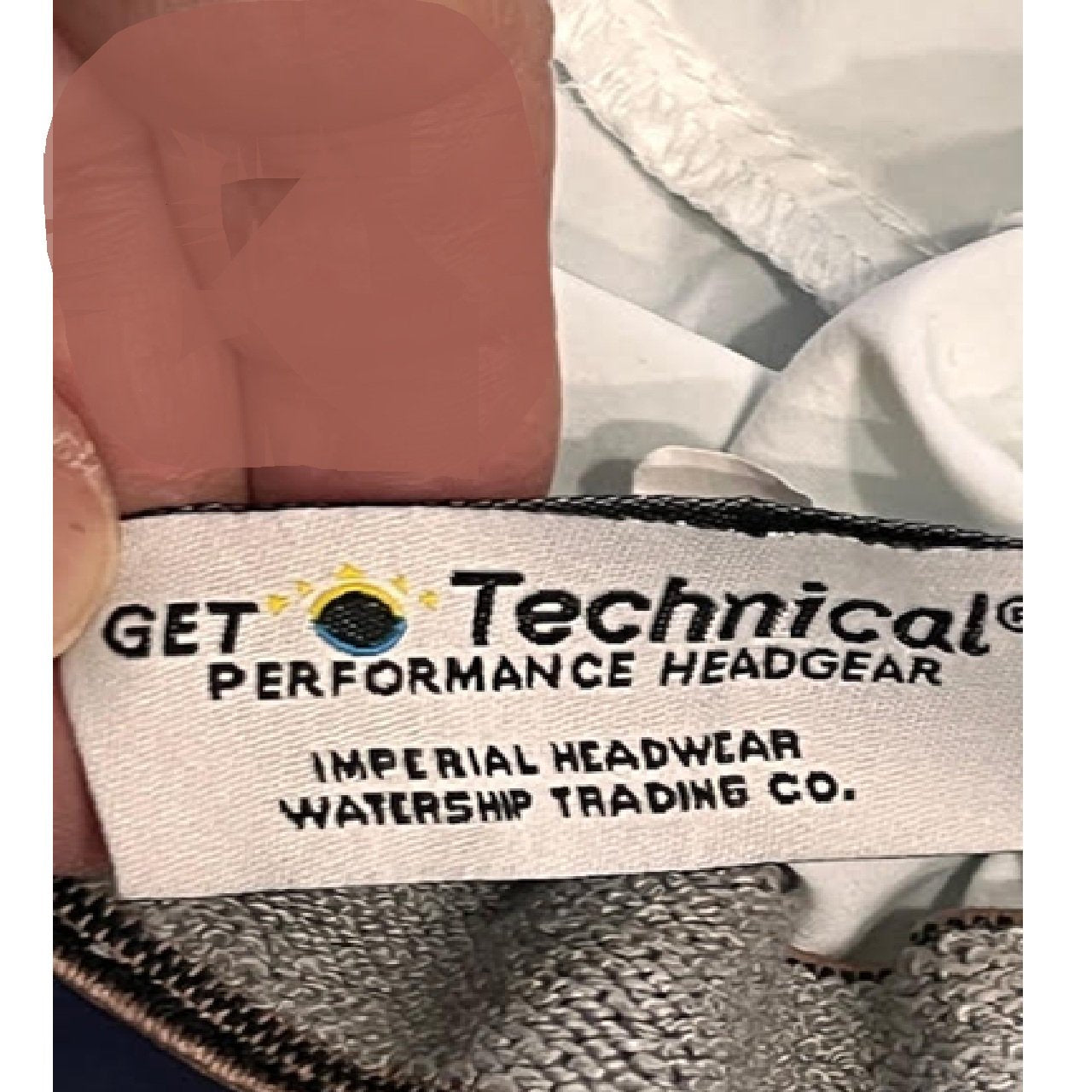 PelZ Imperial Sun Shade Golf Hat with Harbour Town Golf Links Logo (L)