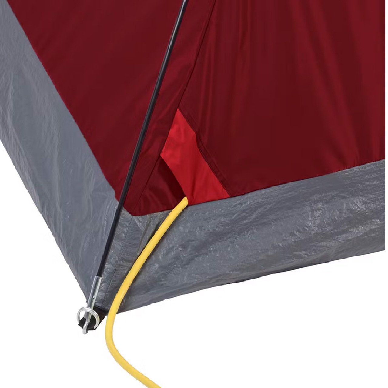Coleman 4-Person Flatwoods II™ Lightweight Dome Camping Tent - Red