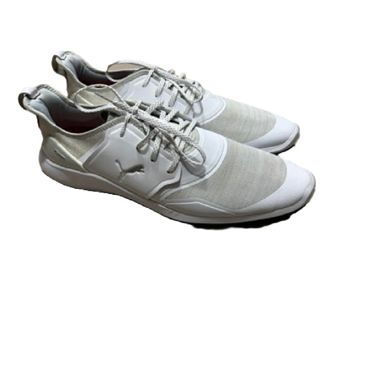 PUMA Men's Ignite Nxt Lace spikeless Golf Shoe White US 11 BM1