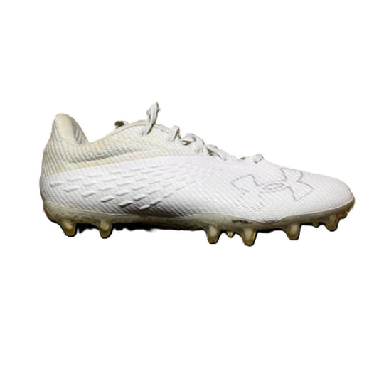 Under Armour Blur Smoke MC Football Cleat White US 8.5