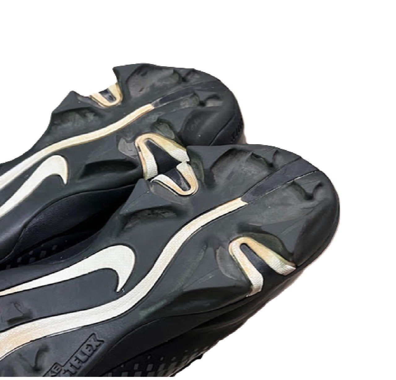 Nike Alpha Menace 2 Shark Football Cleats Men's 13 Wide Black BM1